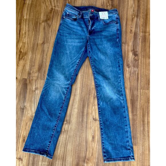 LUCKY‎ BRAND SWEET MID RISE STRAIGHT JEANS 6 28 A NEW WITH TAGS-BROKEN ZIPPER- - Picture 1 of 10